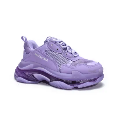 Balenciaga Triple S Clear Sole Purple (Women's)  544351 W2GA1 5890 02