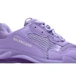 Balenciaga Triple S Clear Sole Purple (Women's)  544351 W2GA1 5890