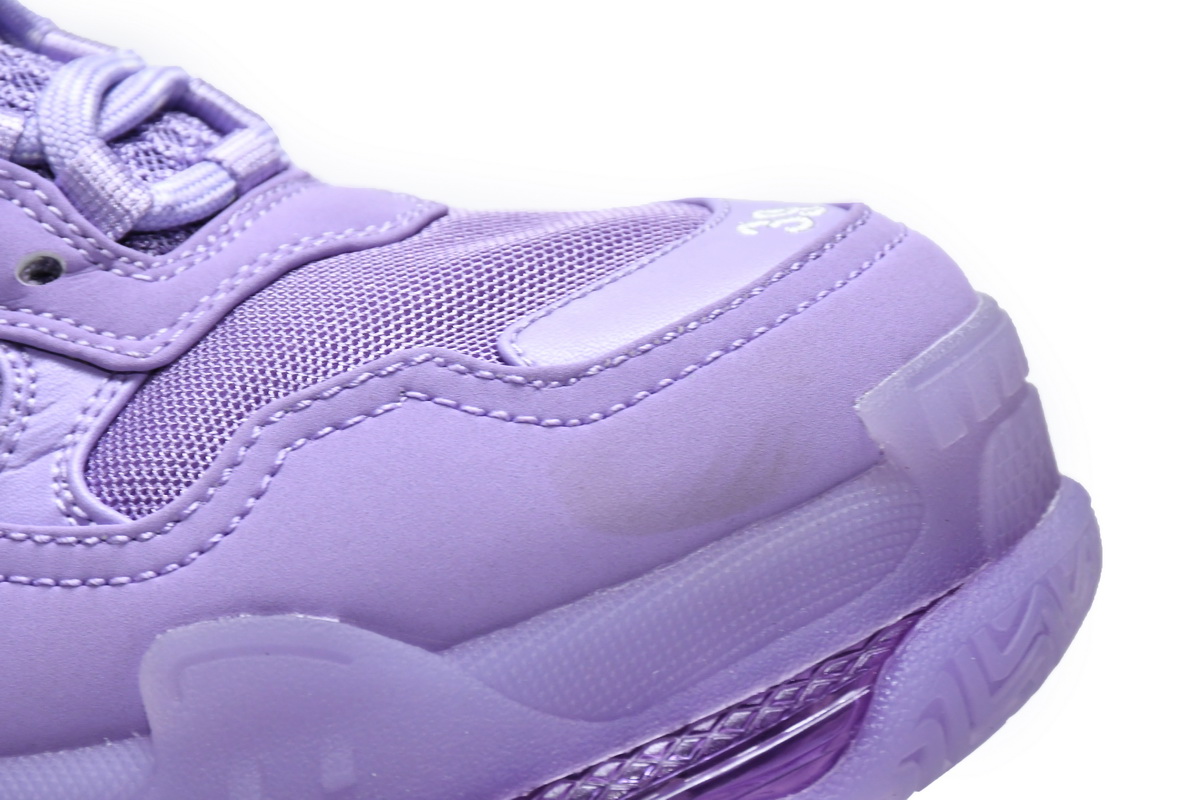 Balenciaga Triple S Clear Sole Purple (Women's)  544351 W2GA1 5890
