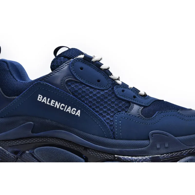 Balenciaga Triple S Dark Blue 541624 W091 4107