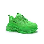 Balenciaga Triple S Neon Green Clear Sole  541624 W09OL 3801 