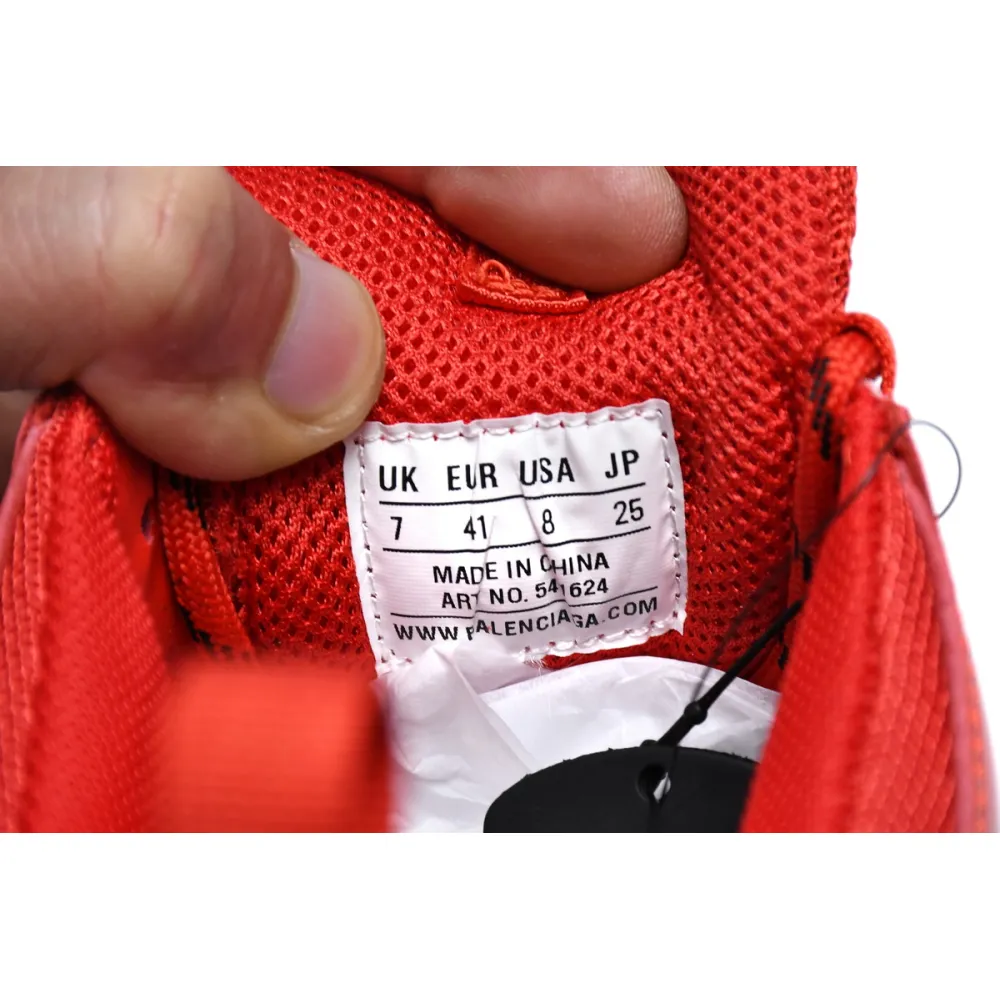 Balenciaga Triple S Red Clear Sole  541624 W09O1 6500