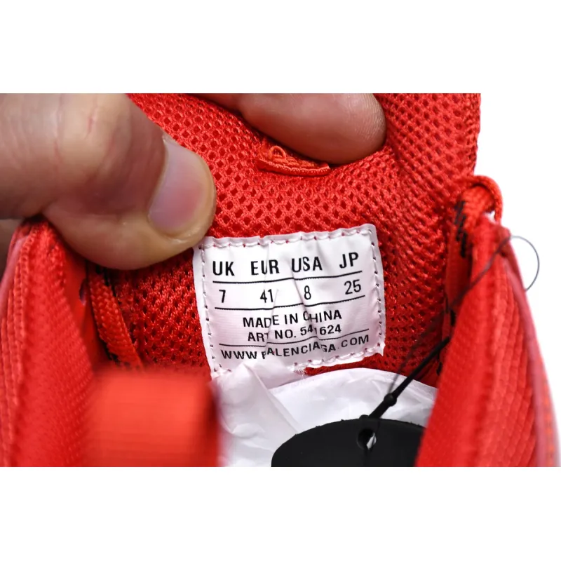 Balenciaga Triple S Red Clear Sole  541624 W09O1 6500