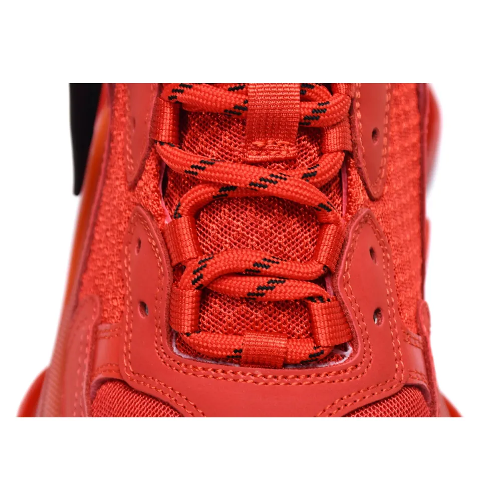 Balenciaga Triple S Red Clear Sole  541624 W09O1 6500