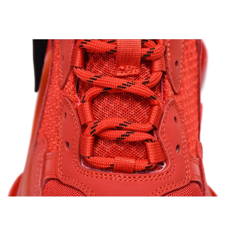 Balenciaga Triple S Red Clear Sole  541624 W09O1 6500