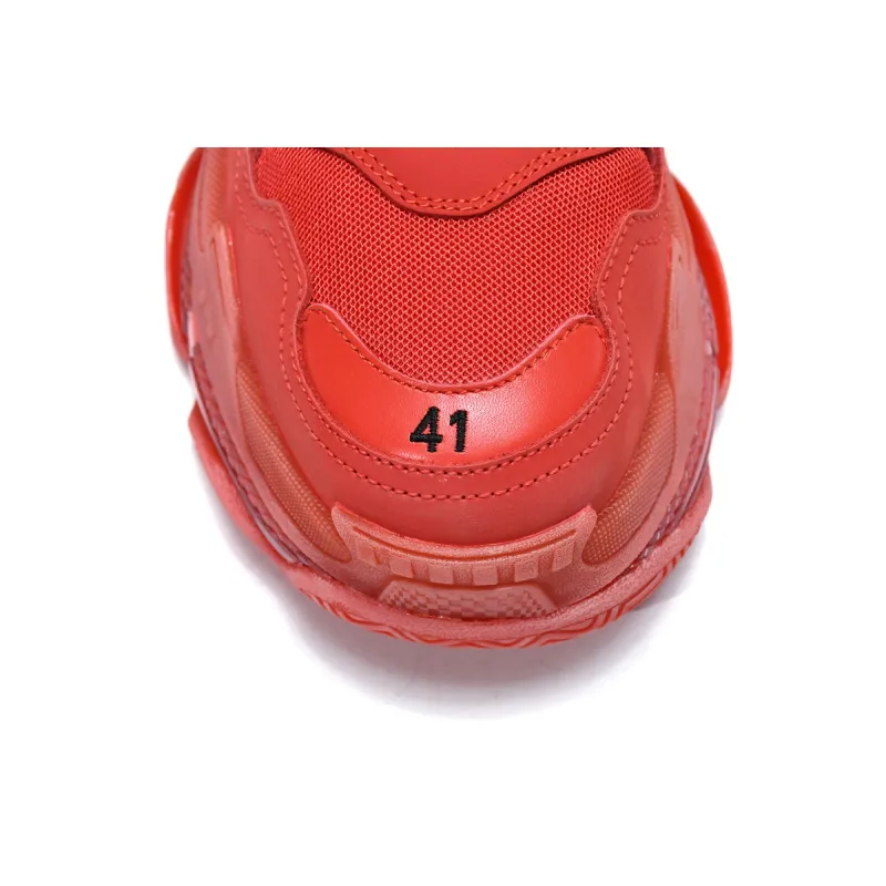 Balenciaga Triple S Red Clear Sole  541624 W09O1 6500