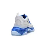 Balenciaga Triple S White Blue 541624 W090N 9169