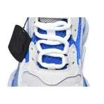 Balenciaga Triple S White Blue 541624 W090N 9169