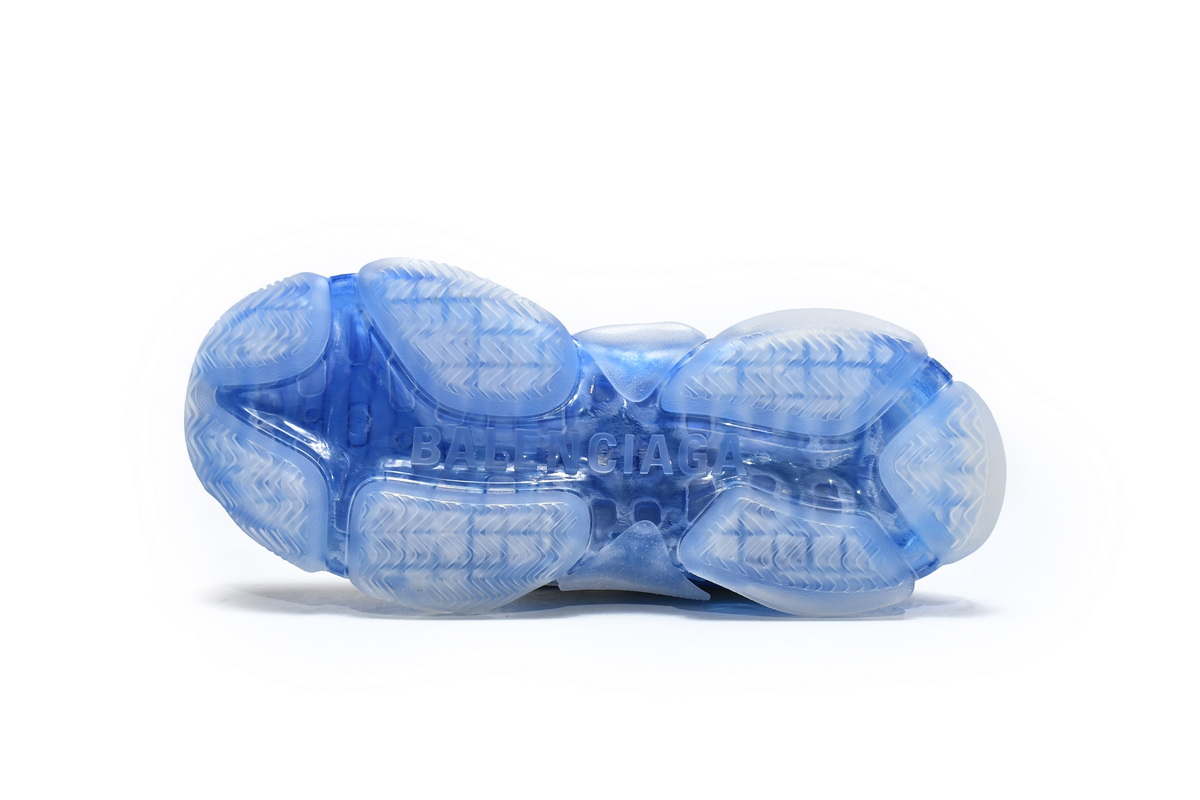 Balenciaga Triple S White Blue 541624 W090N 9169