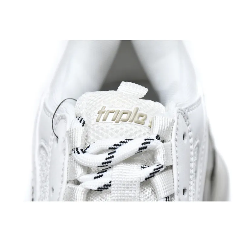 Balenciaga Triple S White Carbon Ash  544351 W0901 9001 