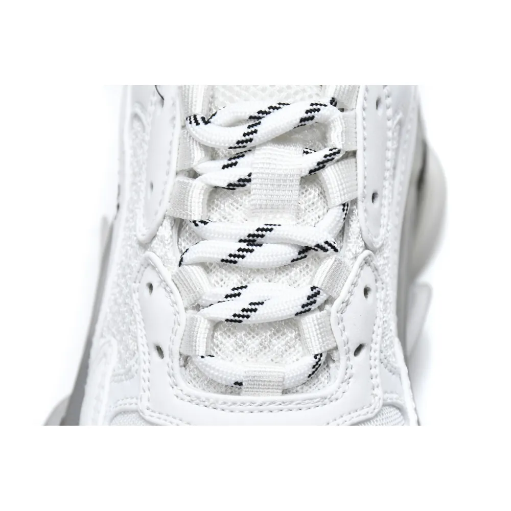 Balenciaga Triple S White Carbon Ash  544351 W0901 9001 