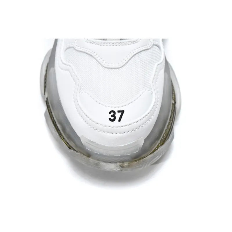 Balenciaga Triple S White Carbon Ash  544351 W0901 9001 