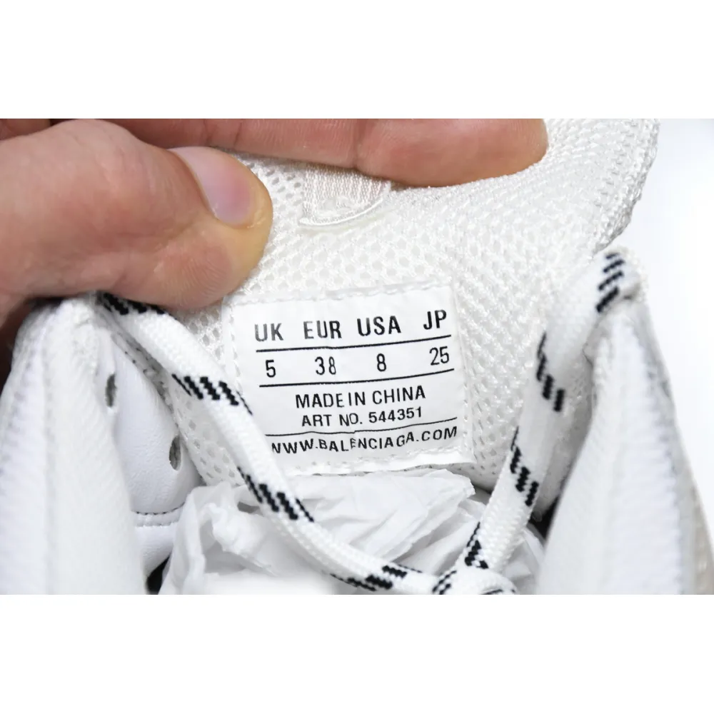 Balenciaga Triple S White Clear Sole (Women's)  544351 W09E1 9000