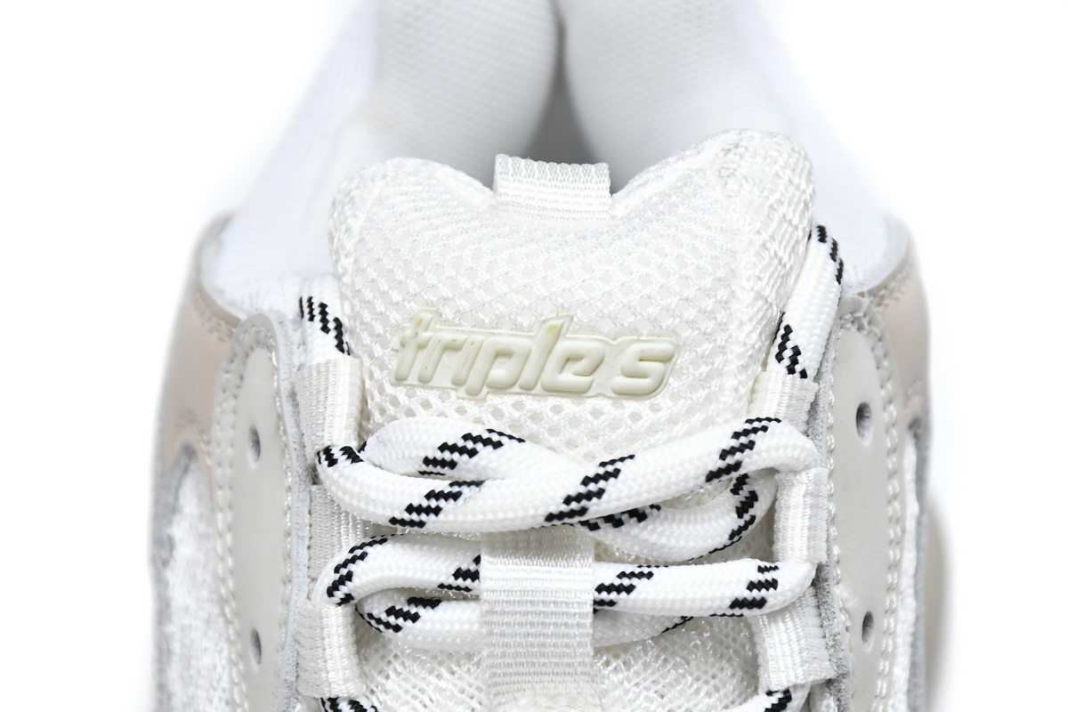 Balenciaga Triple S White Clear Sole (Women's)  544351 W09E1 9000