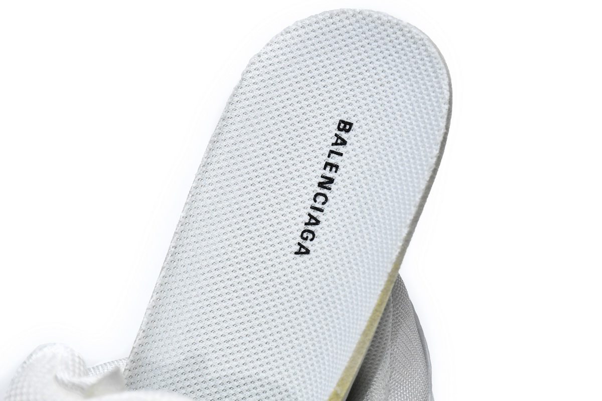 Balenciaga Triple S White Green  544351 W0901 9010