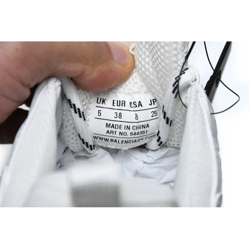 Balenciaga Triple S White Green  544351 W0901 9010