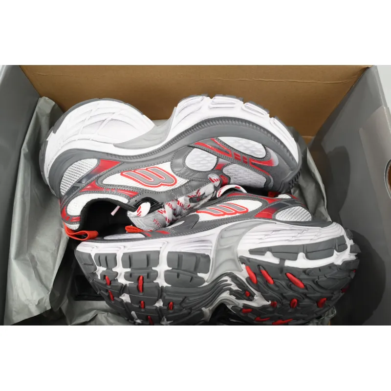 Balenciaga White Gray Red 784342 W2MV2 9645