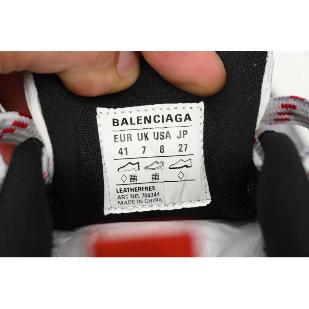 Balenciaga White Gray Red 784342 W2MV2 9645