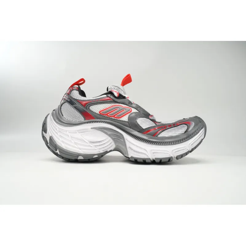 Balenciaga White Gray Red 784342 W2MV2 9645