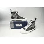 Dior B23 High Black White Oblique  3SN272ZIR 16536