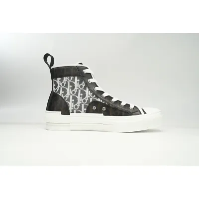 Dior B23 High Black White Oblique  3SN272ZIR 16536 02