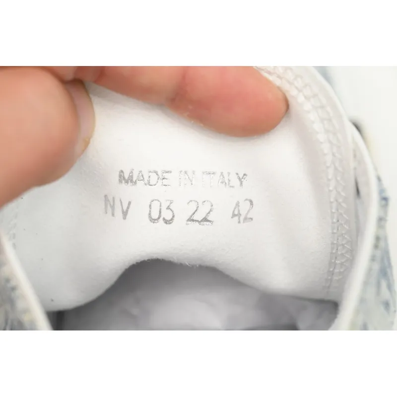Dior B23 High Blue Oblique Kasuri Jacquard 3SH118ZLA_H560