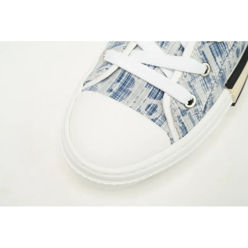 Dior B23 High Blue Oblique Kasuri Jacquard 3SH118ZLA_H560