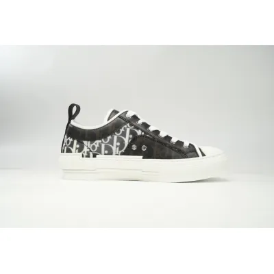 Dior B23 Low Black White Oblique 3SN272ZIR 16536 02