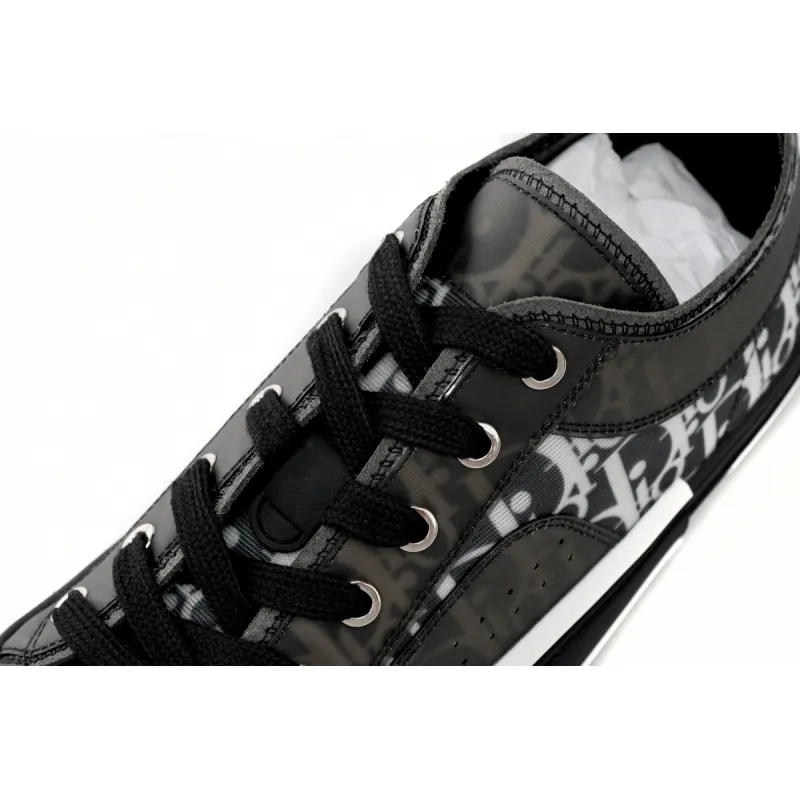 Dior B23 Low Top Canvas Oblique Black 3SN249YJP_H960