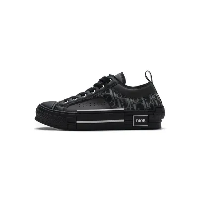 Dior B23 Low Top Canvas Oblique Black 3SN249YJP_H960 01