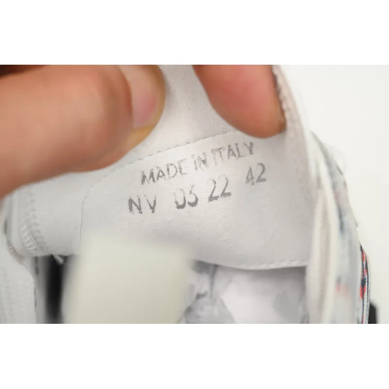 Dior B23 Low Top Red Blue Oblique 3SN249YTG_H563