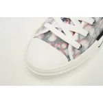 Dior B23 Low Top Red Blue Oblique 3SN249YTG_H563