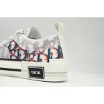 Dior B23 Low Top Red Blue Oblique 3SN249YTG_H563