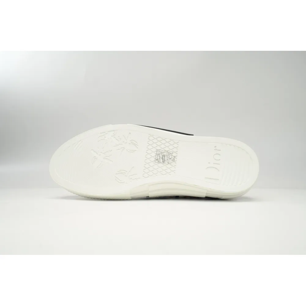 Dior B23 Low Top Red Blue Oblique 3SN249YTG_H563