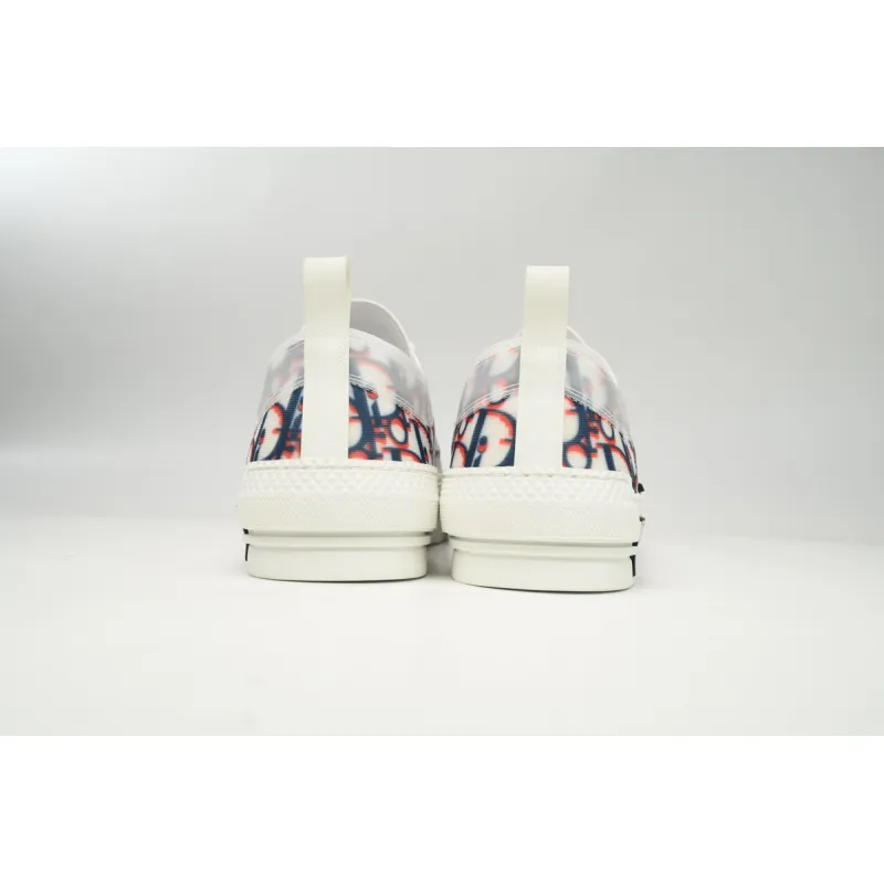 Dior B23 Low Top Red Blue Oblique 3SN249YTG_H563
