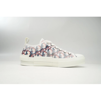 Dior B23 Low Top Red Blue Oblique 3SN249YTG_H563 02