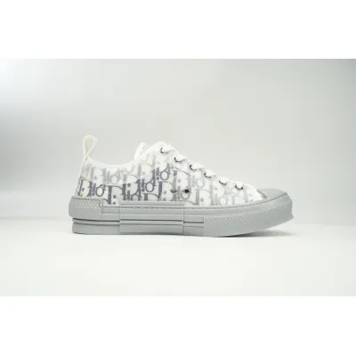 Dior B23 Low White Navy Oblique 3SN249YNT_H568 02