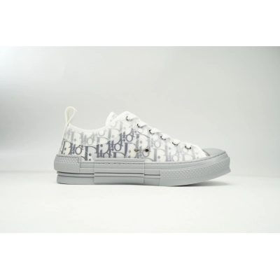 Dior B23 Low White Navy Oblique 3SN249YNT_H568 02