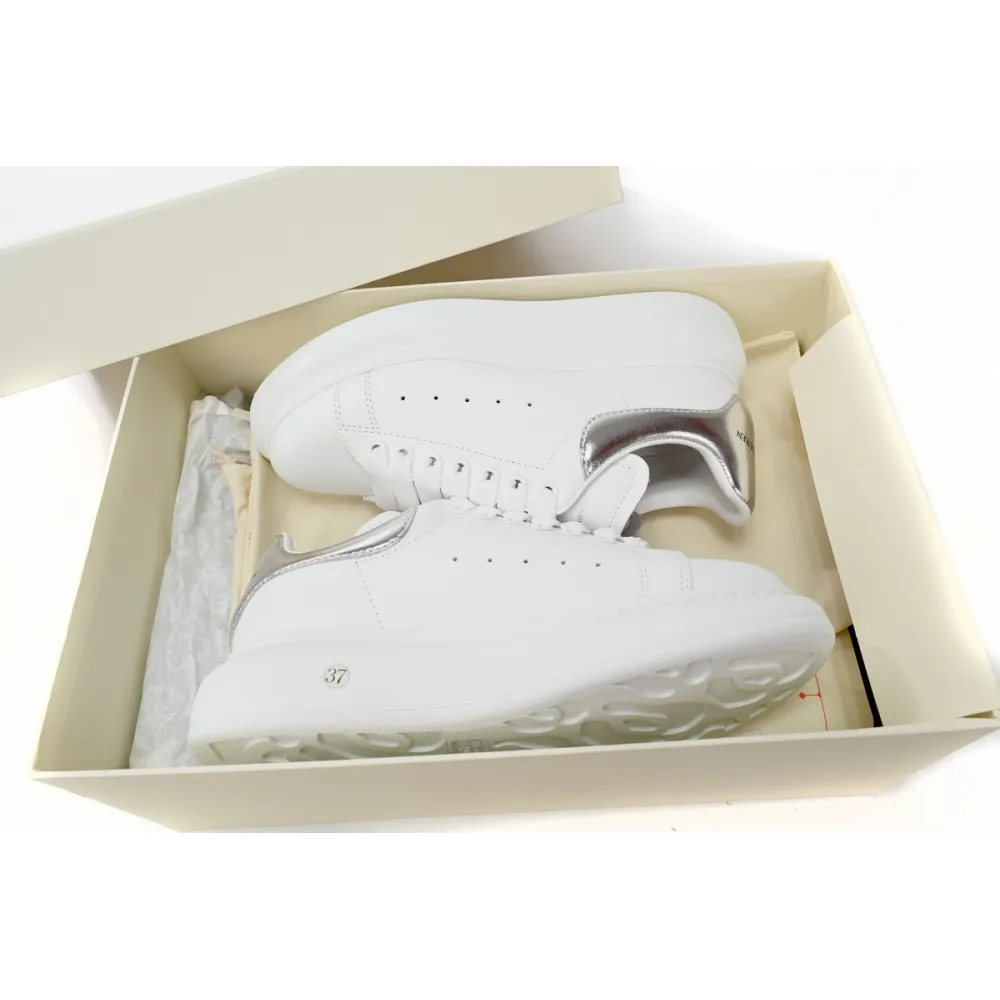  Alexander McQueen Sneaker Silver Tail 