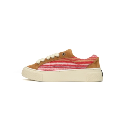  Denim Tears' B33 Sneakers Release Brown Red Stripes 3SN272 ZIR1 6536 01