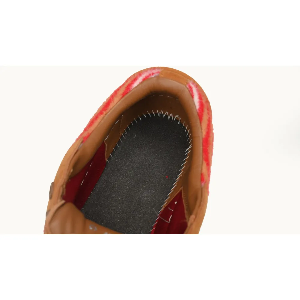  Denim Tears' B33 Sneakers Release Brown Red Stripes 3SN272 ZIR1 6536