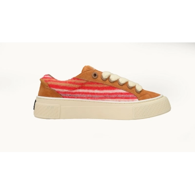  Denim Tears' B33 Sneakers Release Brown Red Stripes 3SN272 ZIR1 6536 02