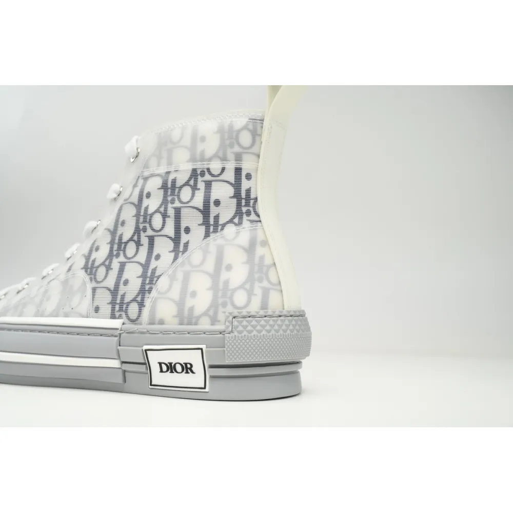  Dior B23 HT Oblique Transparency High White Blue Gray  3SN272ZIR 16536