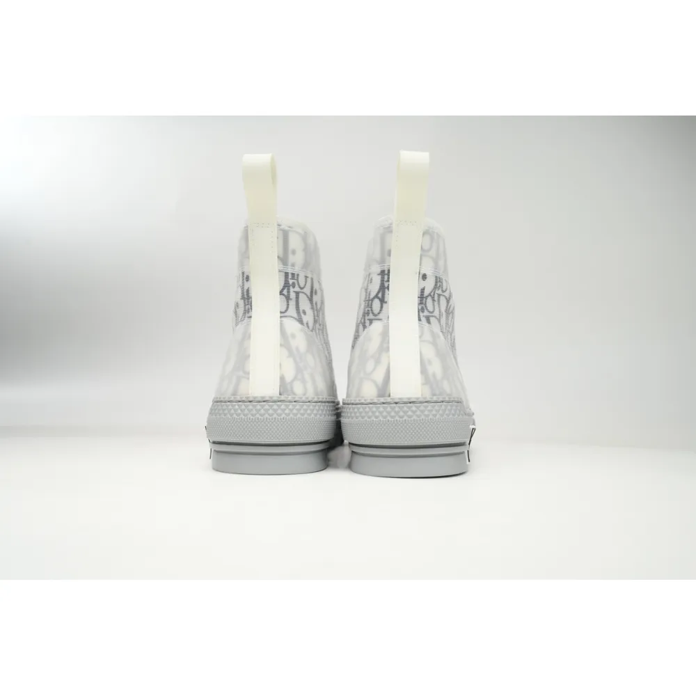  Dior B23 HT Oblique Transparency High White Blue Gray  3SN272ZIR 16536