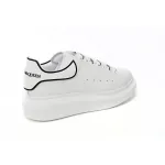 Alexander McQueen Oversized White Black Trim 625156WHXMT9074
