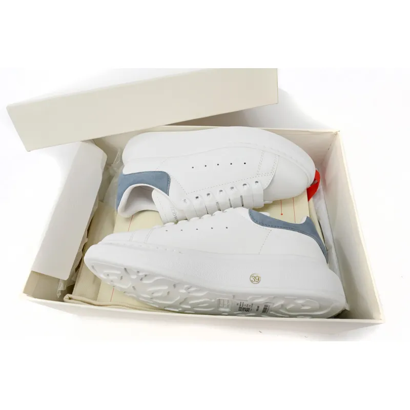Alexander McQueen Oversized White Dream Blue (Women's) 553770WHGP79048