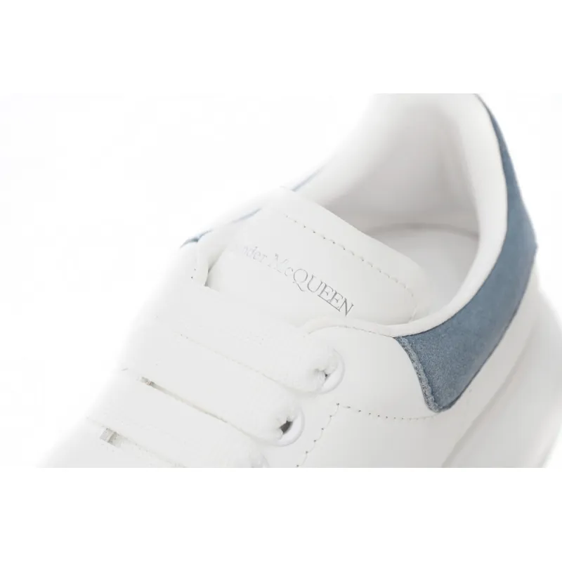 Alexander McQueen Oversized White Dream Blue (Women's) 553770WHGP79048
