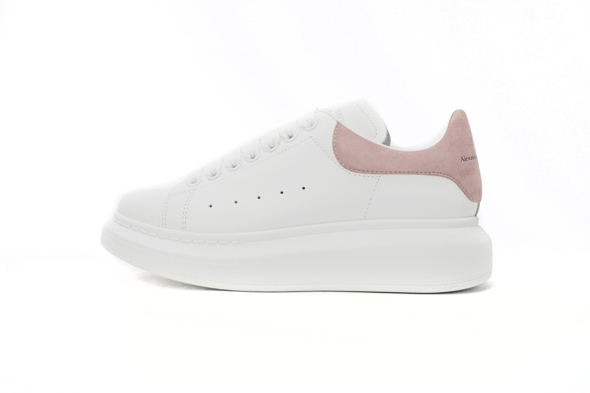 Alexander McQueen Oversized White Light Pink (Women''s) 718319WHGP58937