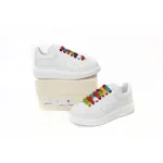 Alexander McQueen Oversized White Rainbow (Women's) 553770WHX9P9035