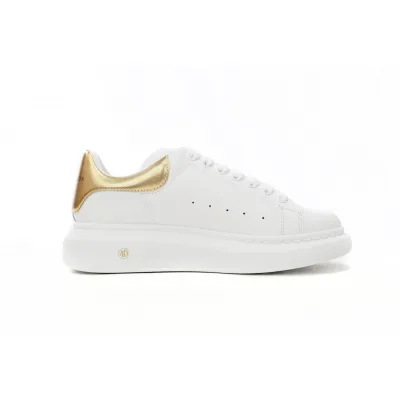Alexander McQueen Oversized White Rose Gold (Women's) 718232WIE829053 02